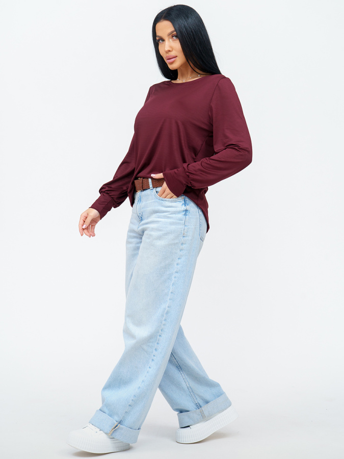 Рапсодия(бордо) блузка