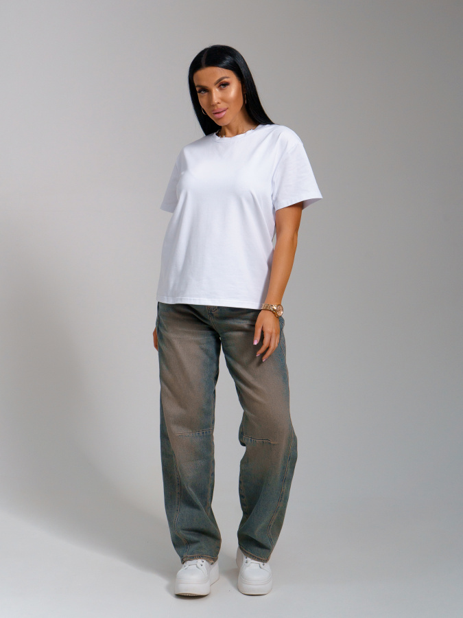 Оливия(белый) футболка