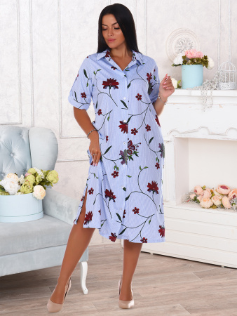 Батист халат-рубашка Батист халат-рубашка