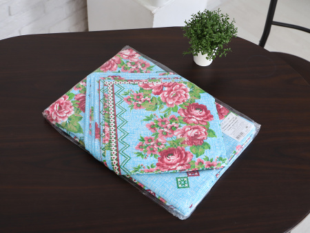 Скатерть "Шиповник" рогожка