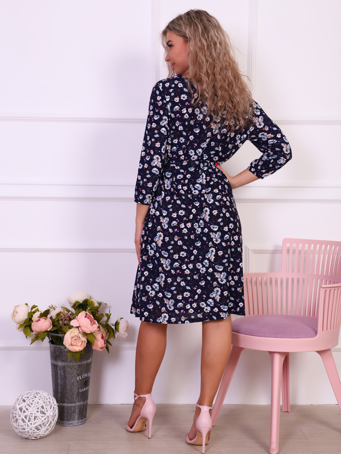 Корнелия(голубая) платье