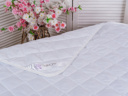 Одеяло "Лебяжий пух" облегченное микрофибра (бел) детское