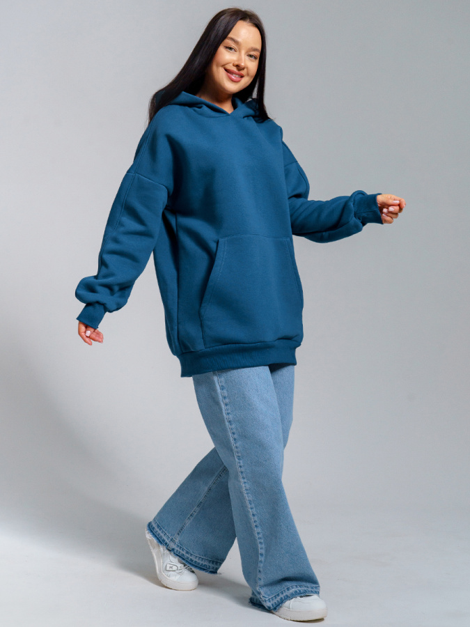 Перфект(индиго) толстовка(худи)