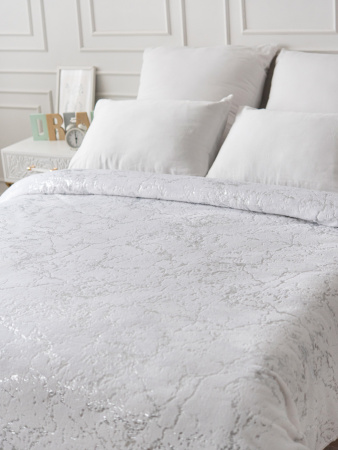 Мрамор(бел) плед велсофт