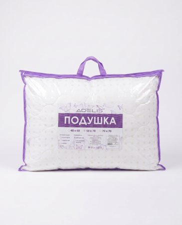 Подушка 50*70 бамбук тик на молнии+спанбонд