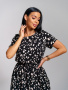 Ассоль(леопард черный) платье
