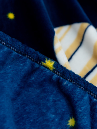 Звездное небо плед велсофт детский