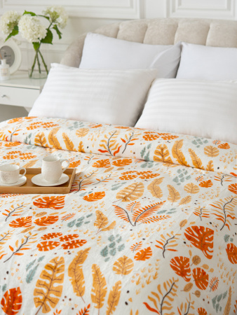 Сентябрь плед велсофт