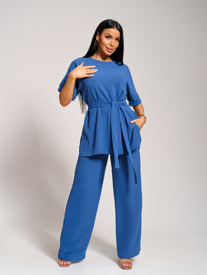 Жасмин(индиго) костюм