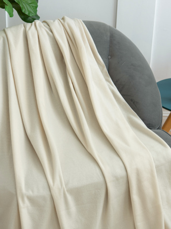 Песочный Плед флис