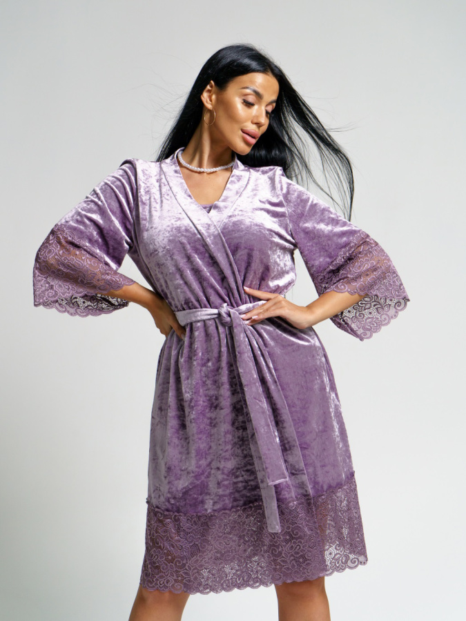 Искушение(лаванда) пеньюар