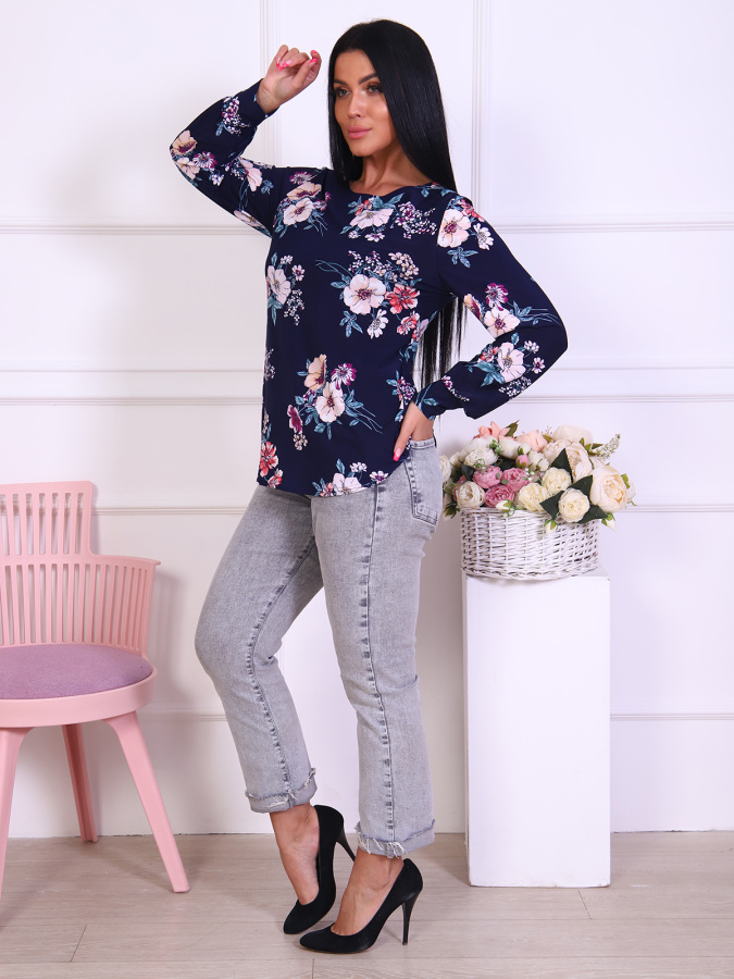 Рапсодия(цветы) блузка