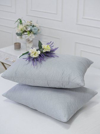 Комплект подушек микрофибра у/степ (сер.) 2шт