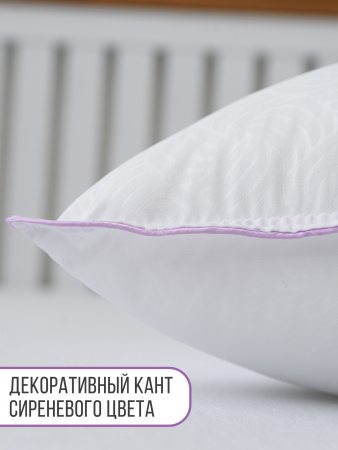 Подушка "Лебяжий пух" микрофибра (бел)