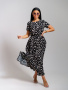 Ассоль(леопард черный) платье