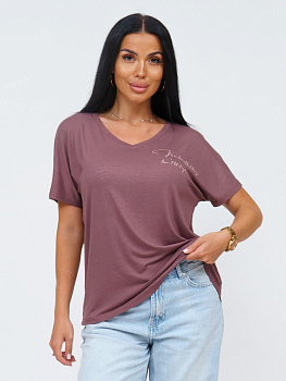 Оксана(кофе) футболка р.66