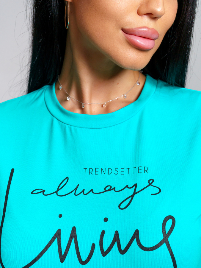 Элиза(ментол) футболка женская