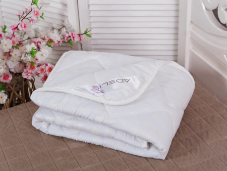 Одеяло "Лебяжий пух" всесезонное тик детское