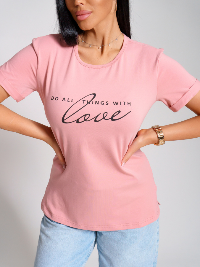 Браво(пудра) футболка