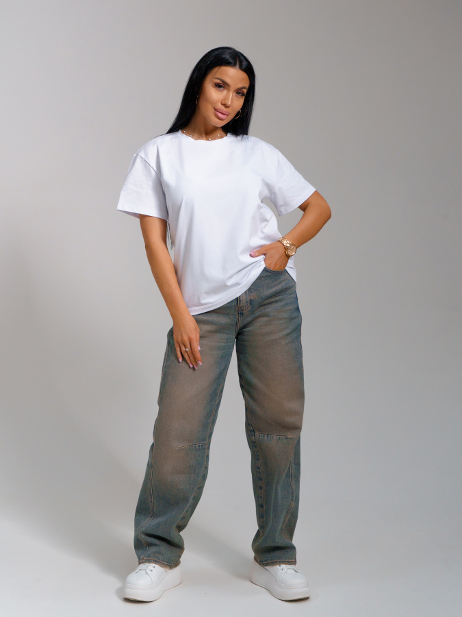 Оливия(белый) футболка