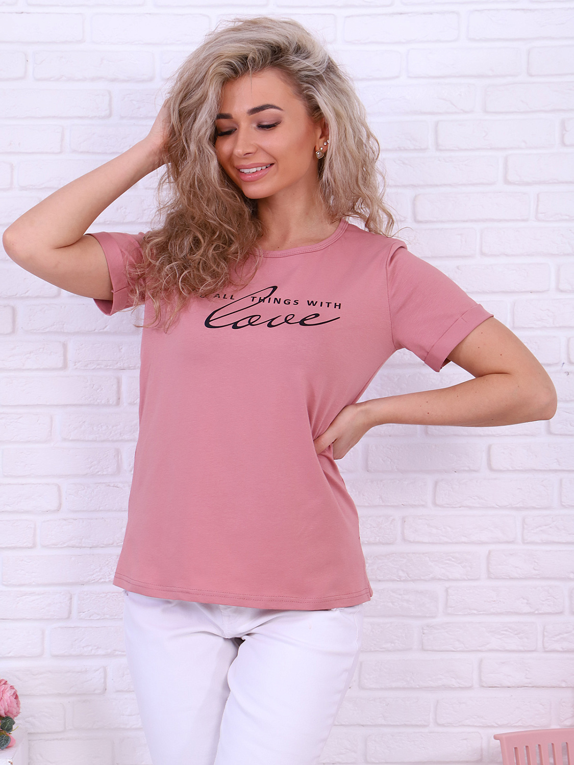 Браво(пудра) футболка