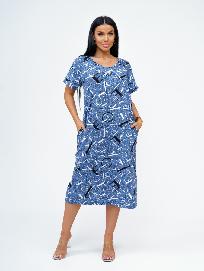 Эвелина(джинс) платье