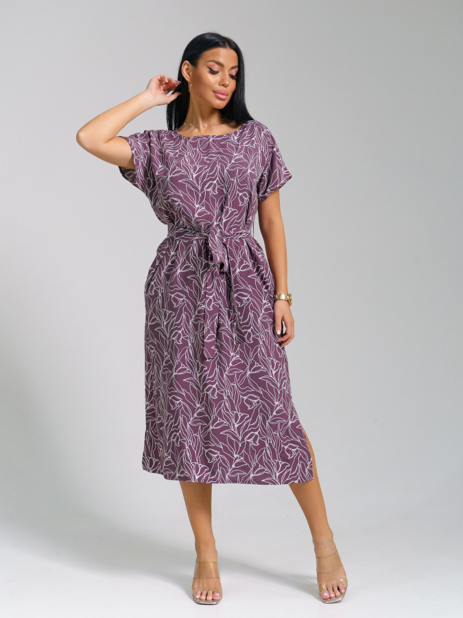 Одиссея(баклажан) платье