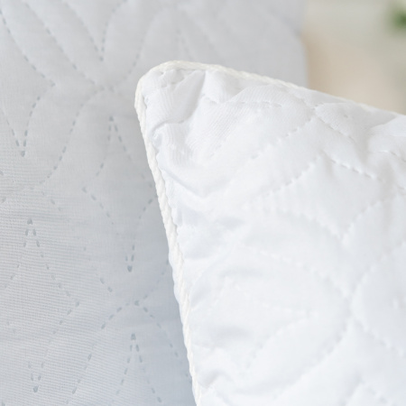 Подушка "Файберфлекс" белая у/степ п/э