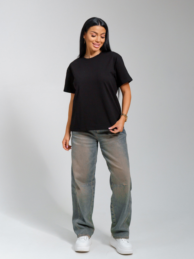 Оливия(черный) футболка