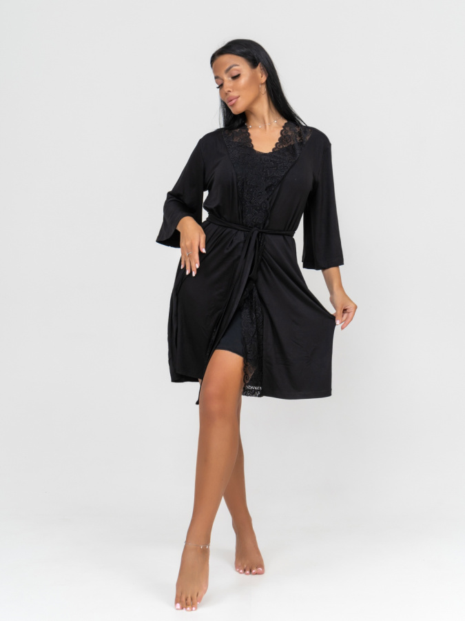 Мадонна(чёрная) пеньюар