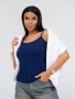 Леди топ (синий)