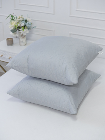 Комплект подушек микрофибра у/степ (сер.) 2шт