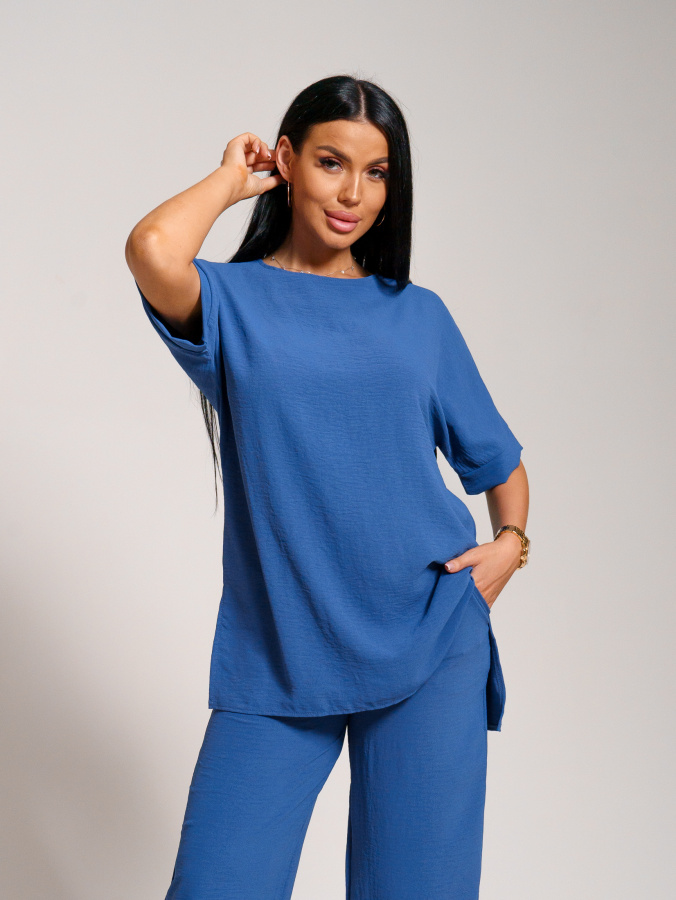 Жасмин(индиго) костюм