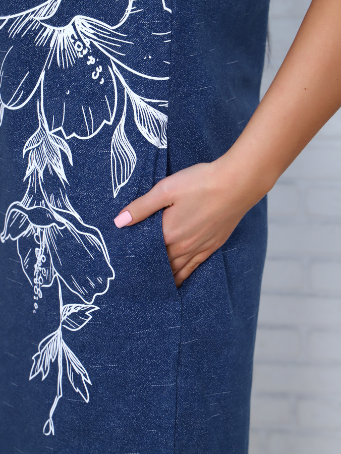 Барокко (Джинс) туника