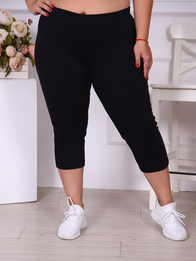 Бриджи кулирка с лайкрой