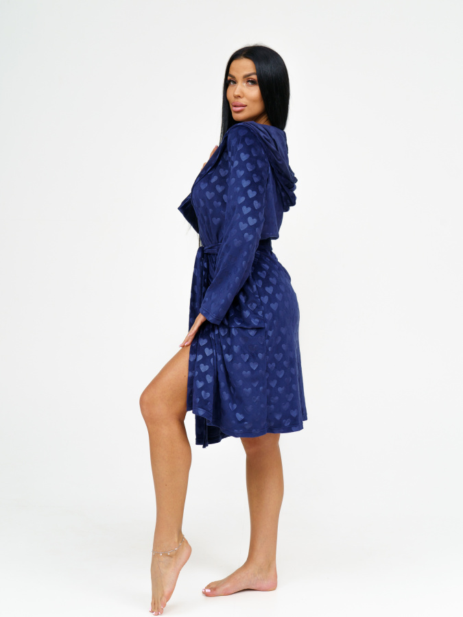 Лира(индиго) халат