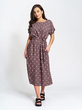 Одиссея(мокко) платье р.52