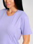 Асимметрия(лаванда) футболка