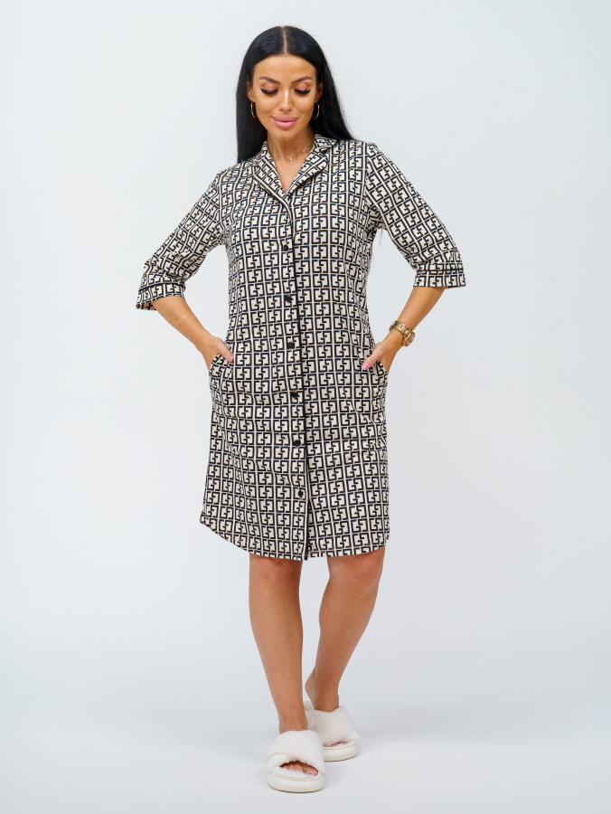 Вивьен(узор) халат