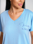 Оксана(голубой) футболка