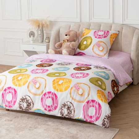 Пончики КПБ поплин подростковый