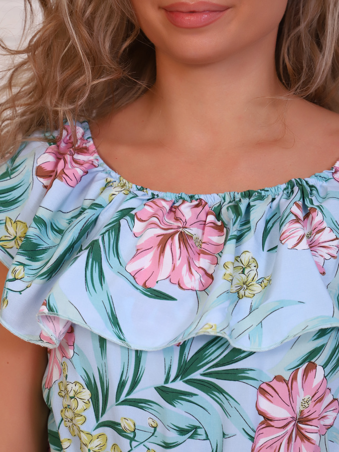 Мелодия(мята) платье