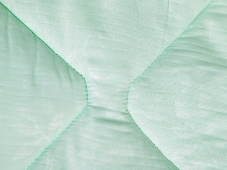 Одеяло "Бамбук" всесезонное микрофибра (зел)