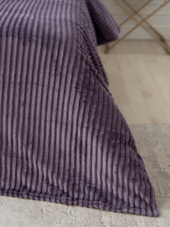 Вертикаль(чароит) плед велсофт