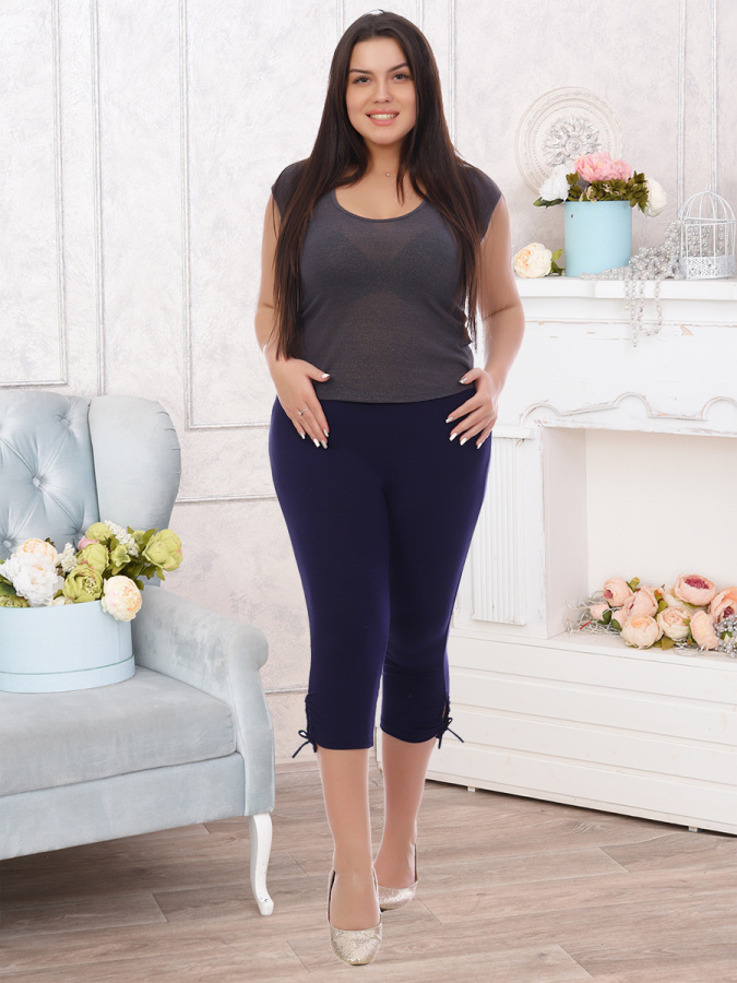 Сити(син) брюки-легинсы