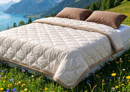 Одеяло "Овечья шерсть" облегченное микрофибра