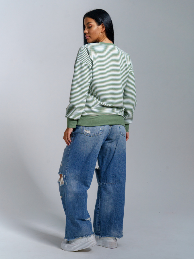 Мелиса(хаки) свитшот