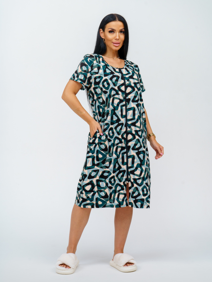 Камилла(зеленый) халат