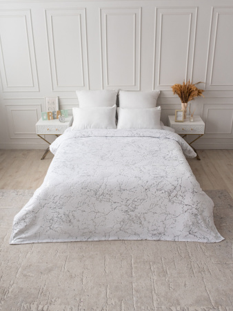 Мрамор(бел) плед велсофт