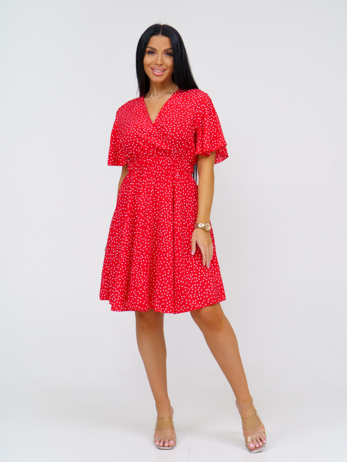 Ирис(красный) платье